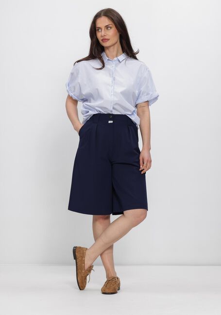 Blaue PENN & INK Blusen BLOUSE STRIPE - large