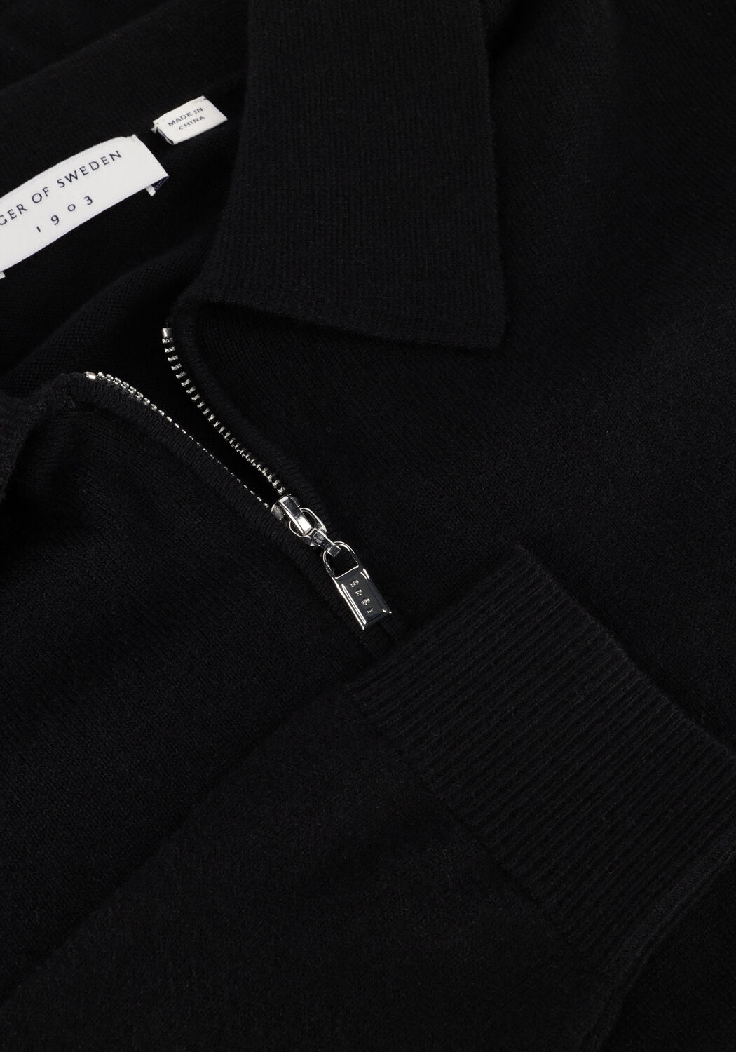 Schwarze TIGER OF SWEDEN Pullover ORBIT RWS - large