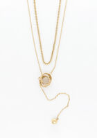Goldfarbig NOTRE-V Kette X BO - MIMI CHAIN - medium