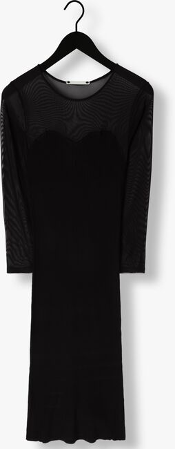 Schwarze CO'COUTURE Midikleid BADUCC MIX CORSET DRESS - large