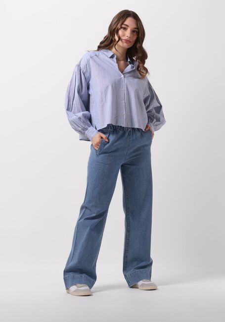 Blaue BY-BAR Weite Hose MEES DENIM PANTS - large