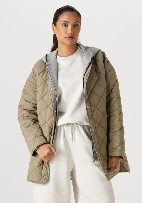 Khaki WITHBLACK Wattierte Jack WBLMILANA QUILTED JACKET - large