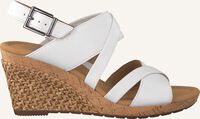 Weiße GABOR Flache Sandalen 822 - medium
