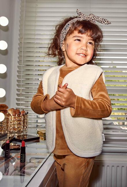 Beige RETOUR Kleider ESRA - large