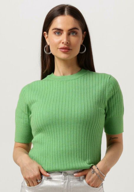 Gr&uuml;ne OBJECT T-shirt OBJNOELLE S/S KNIT T-SHIRT - large