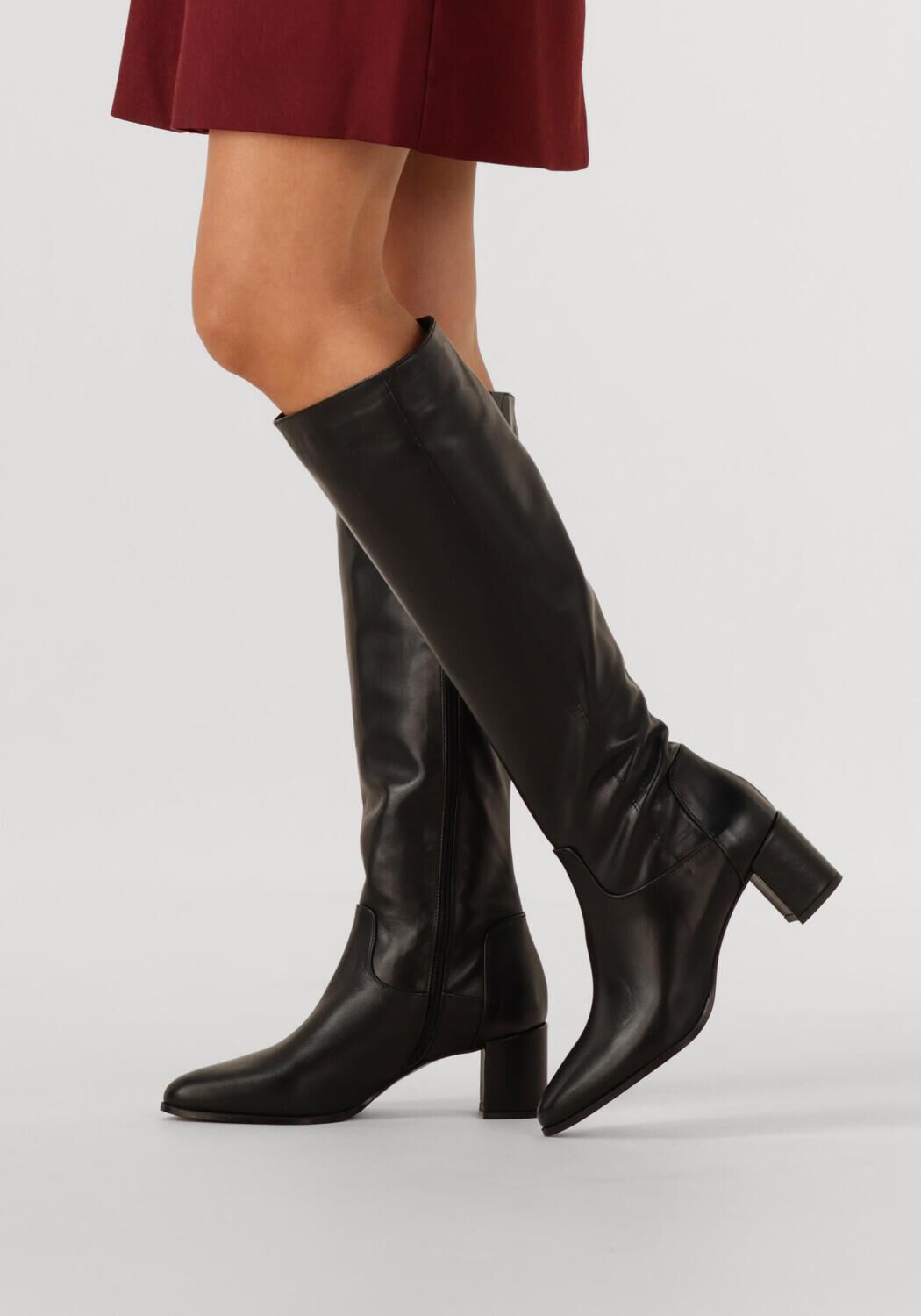 Schwarze NOTRE-V Hohe Stiefel 8591 - large