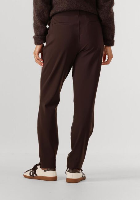 Braune STUDIO ANNELOES Hose ANNE FAUX LEAHTER TROUSERS - large