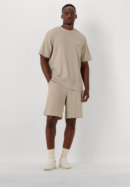 Beige WOODBIRD Kurze Hose WBBEN WAFFEL SHORTS - large