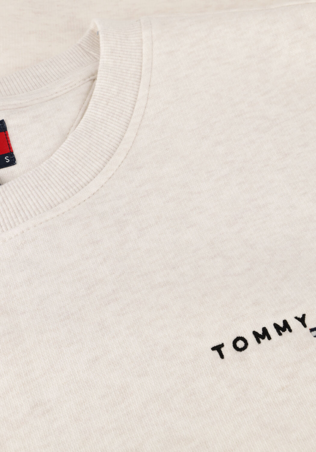 Beige TOMMY JEANS Sweatshirt TJM REG LINEAR CREW EXT - large