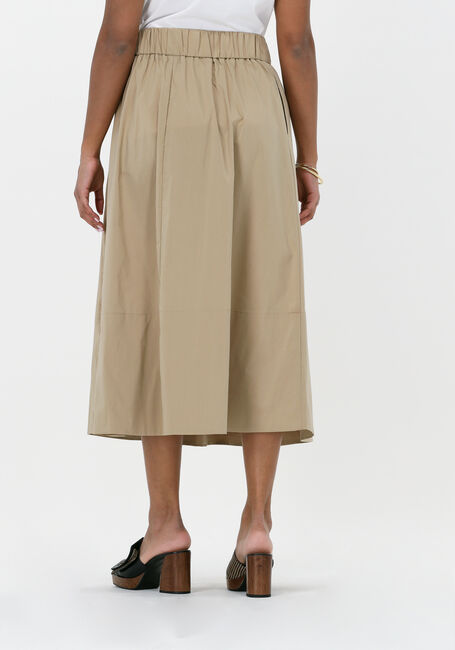 Taupe NEO NOIR Midirock YARA POPLIN SKIRT - large