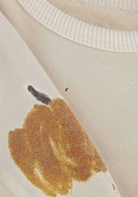 Beige PLAY UP Sweatshirt PRINTED FLEEECE SWEATER - large