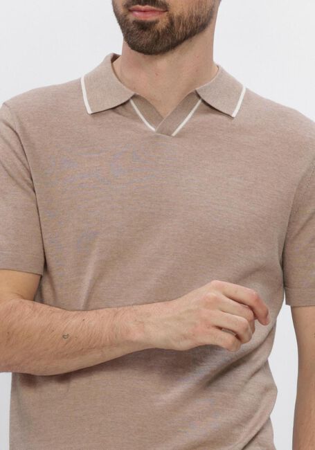 Beige STEFANO LAURAN Polo-Shirt POLO BORRE - large
