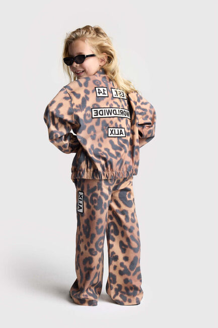 Braune ALIX MINI Jack ANIMAL JACKET - large