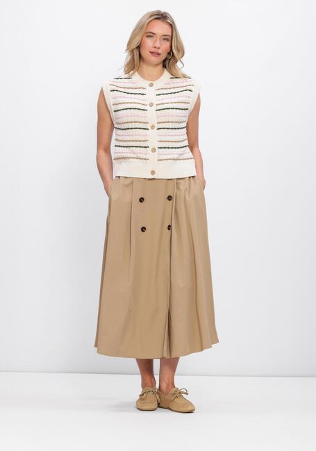 Camelfarbene Y.A.S. R&ouml;cke YASTIMALA HW LONG TRENCH SKIRT - large