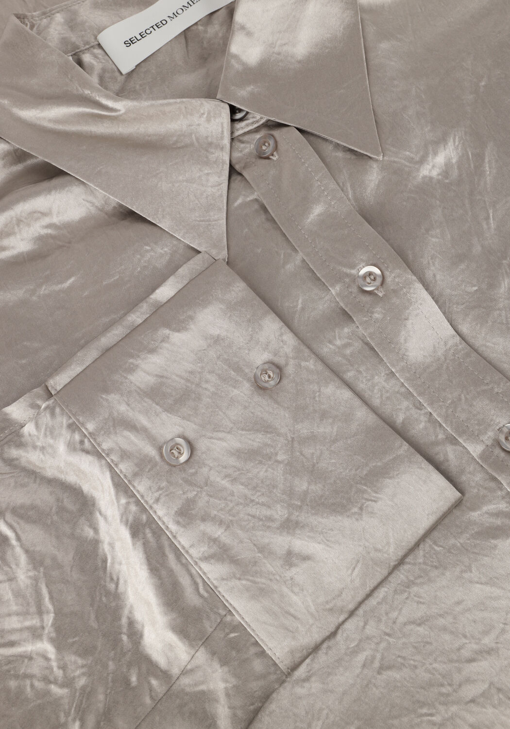 Beige SELECTED WOMEN Blusen SLFSELENE LS SHIRT - large