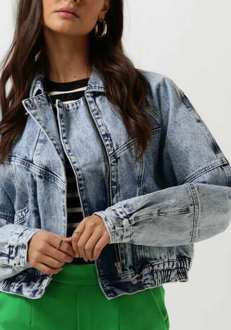 Blaue LOLLYS LAUNDRY Jeansjacke KINGSTON JACKET - large