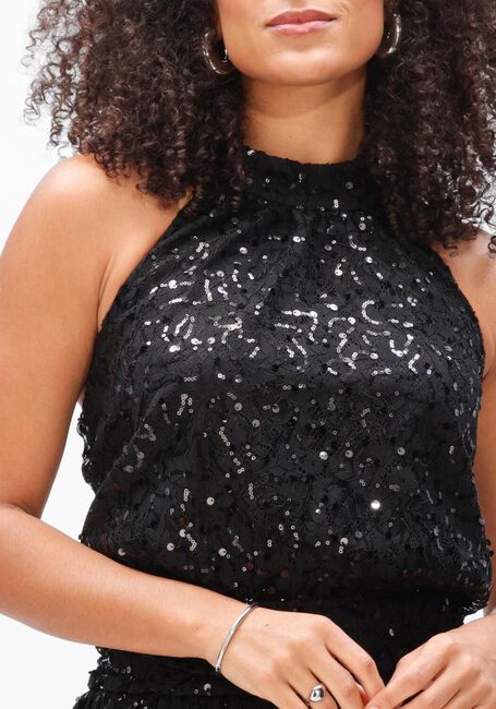 Schwarze NEO NOIR Minikleid AZERA LACE DRESS - large