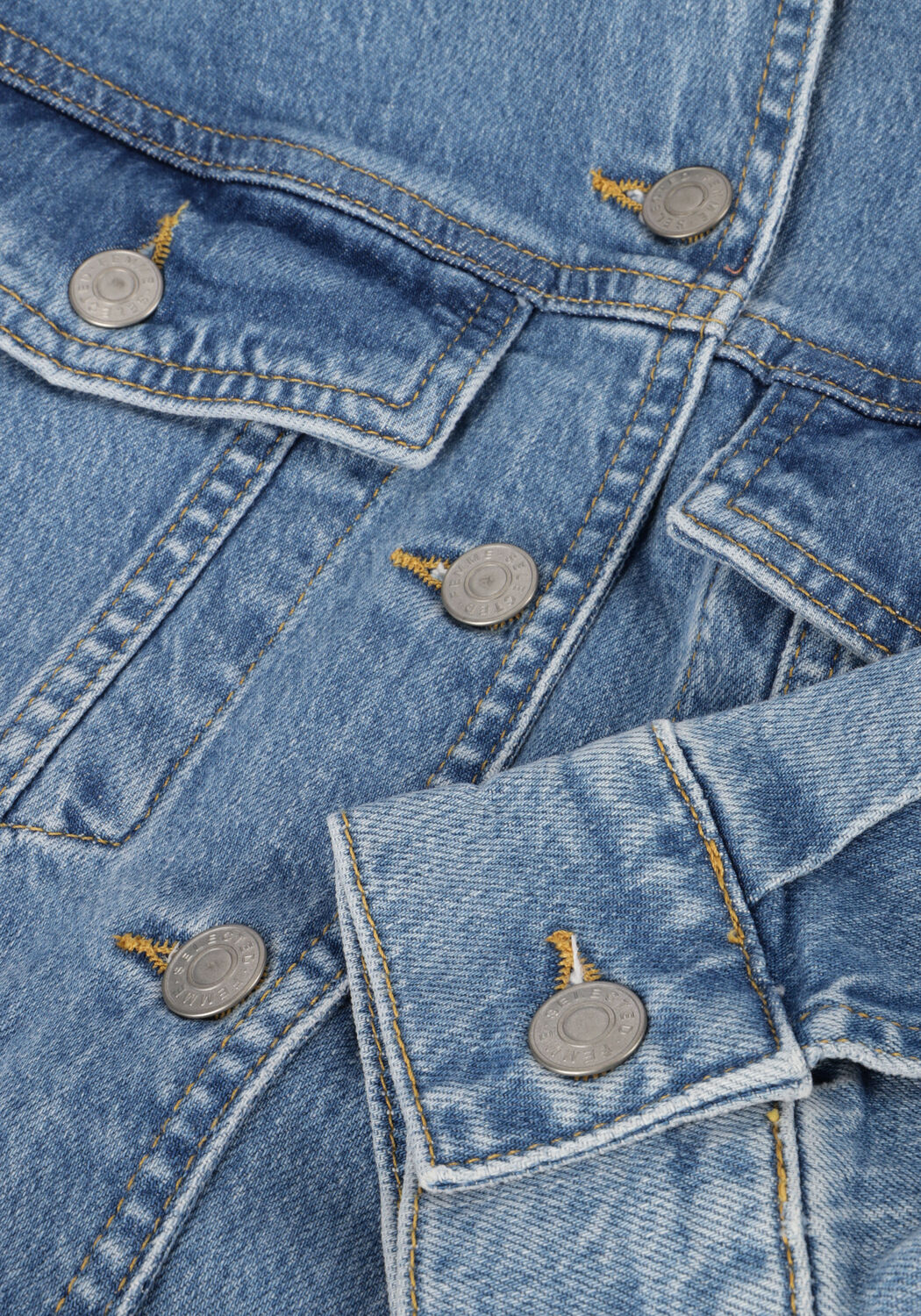 Blaue SELECTED WOMEN Jumpsuits SLFELLIN LS JUMPSUIT - large