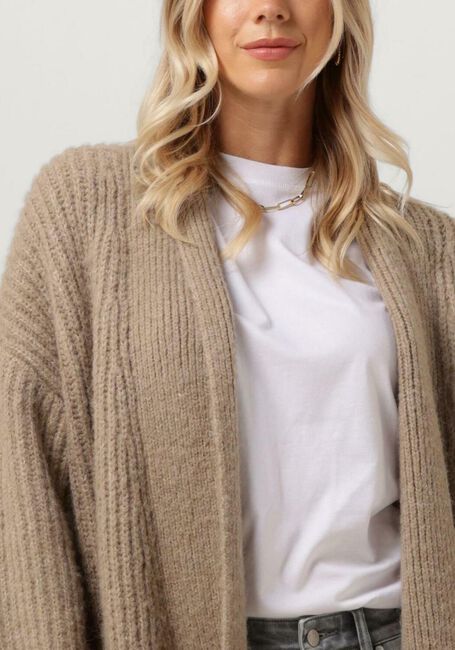 Braune CIRCLE OF TRUST Strickjacke GINA KNIT - large