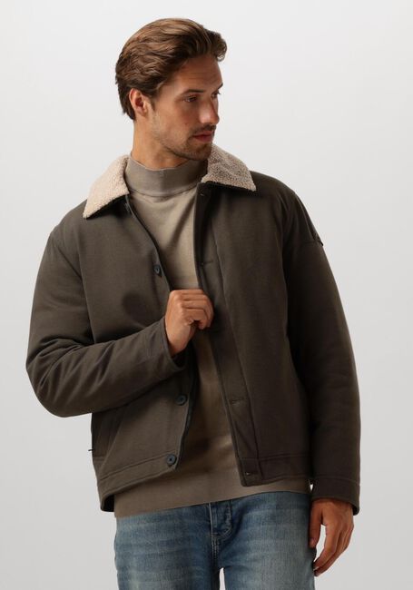 Grüne CAST IRON Jack SHORT JACKET HEAVY TWILL STUDMAN - large