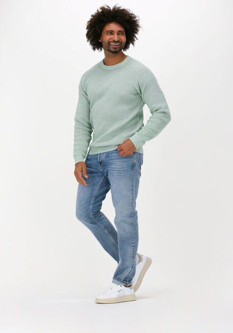 Grüne SELECTED MEN Pullover SLHROBERT LS KNIT CREW NECK - large