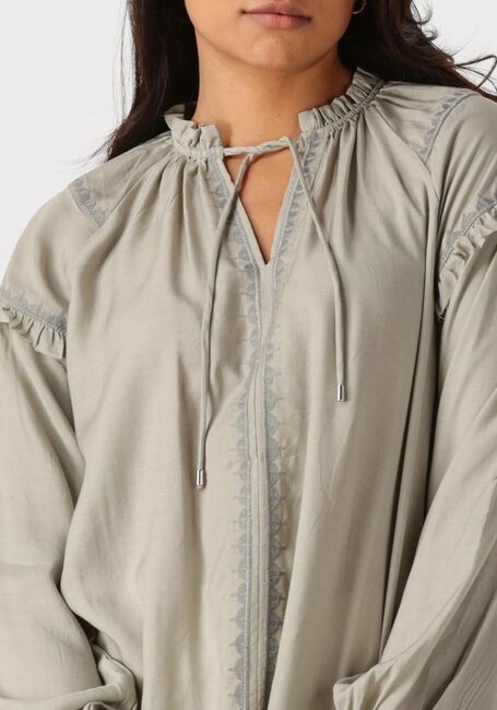Beige MOS MOSH Blusen MMMARB SANSA EMB BLOUSE - large