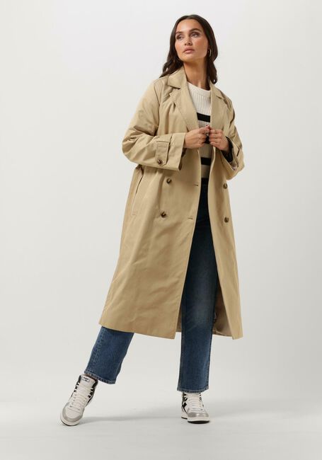 Beige OBJECT Trenchcoats OBJCLARA KEILY TRENCH COAT - large