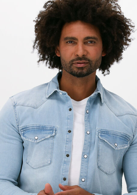 Blaue PUREWHITE Casual-Oberhemd 22010211 - large