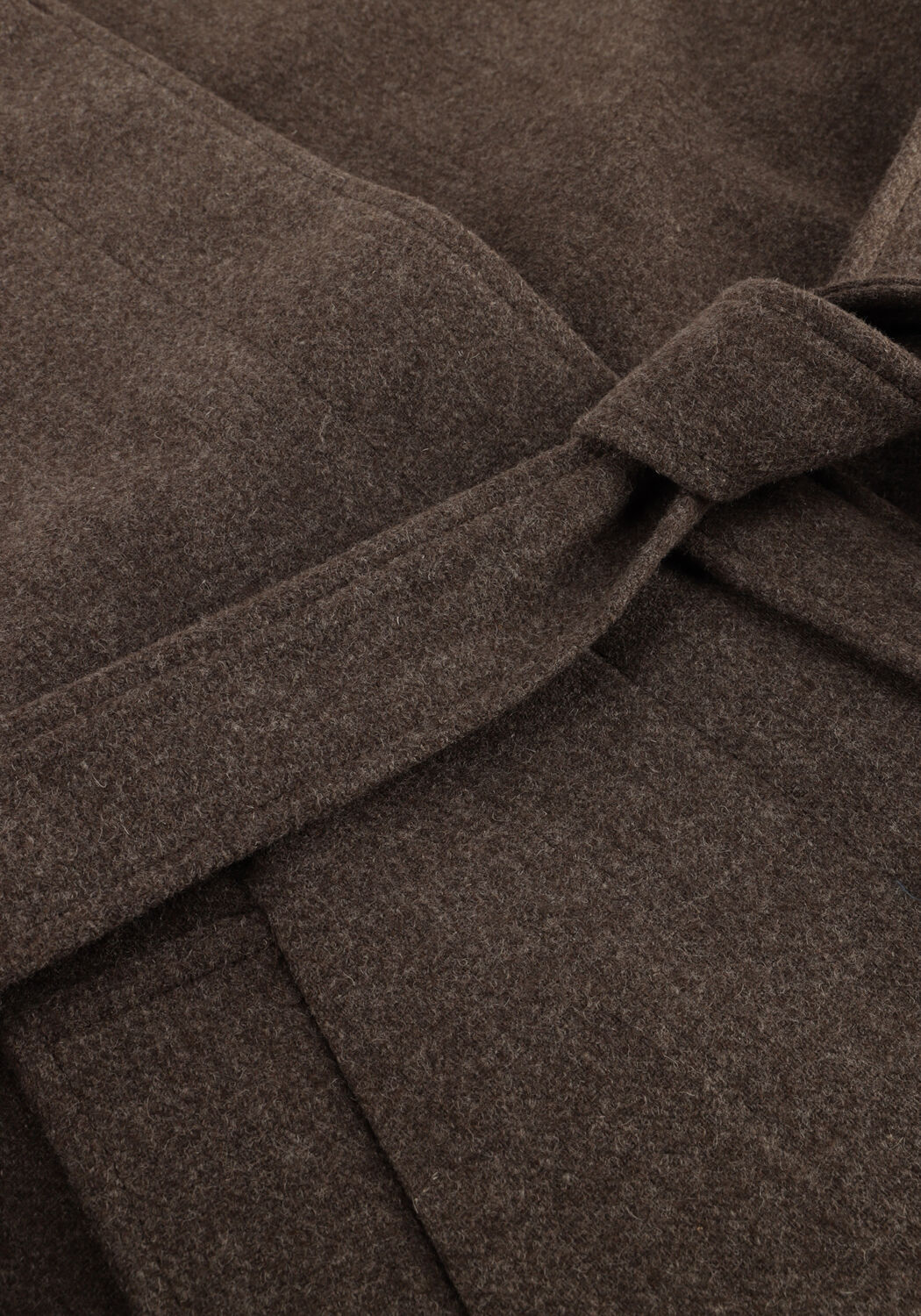 Taupe OBJECT M&auml;ntel OBJEMMA L/S COAT - large