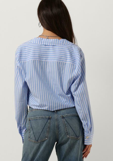 Blaue ANOTHER LABEL Blusen ELSIE TOP L/S - large