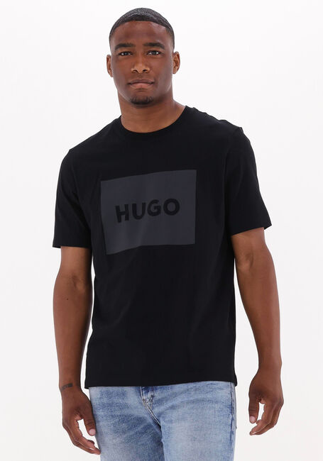 Schwarze HUGO T-shirt DULIVE - large