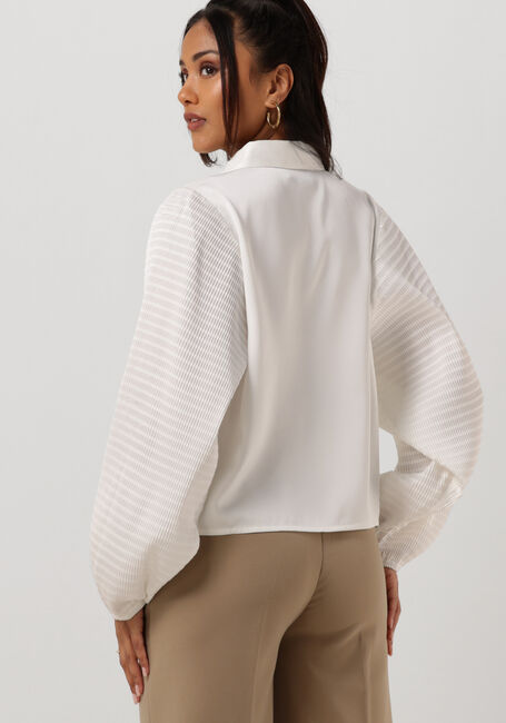 Weiße ANOTHER LABEL Blusen MACY PLEATED SHIRT - large