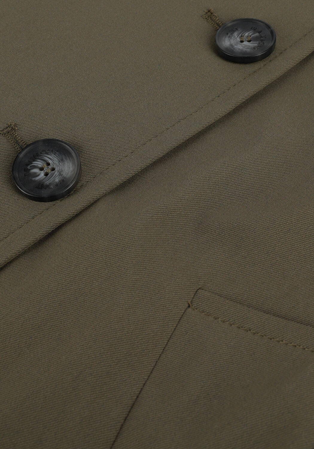 Dunkelgr&uuml;n BEAUMONT Trenchcoats SLEEVELESS OVERSIZED TRENCH - large