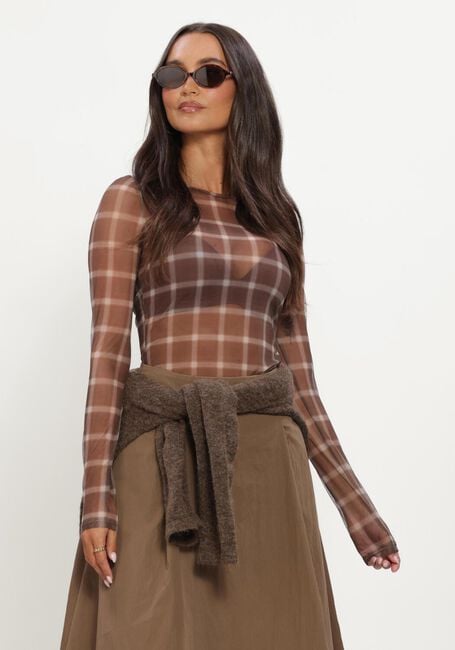 Braune MINUS Top MSSTEFINE LONG SLEEVE TOP - large