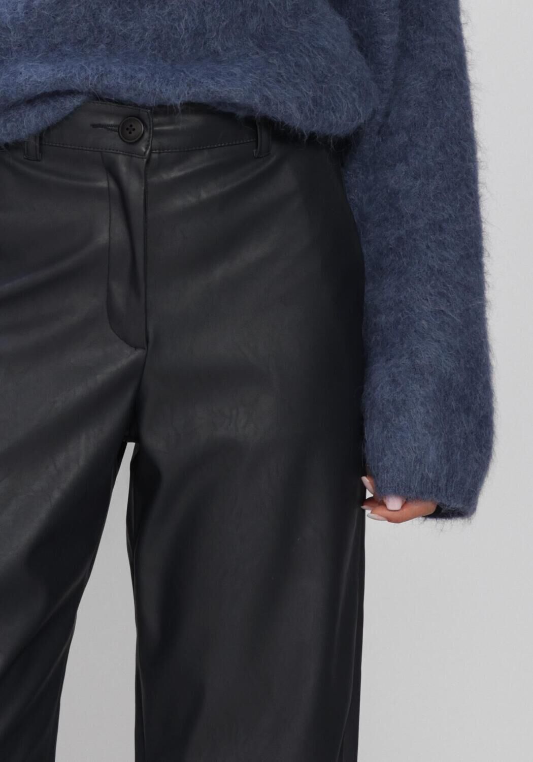 Blaue KNIT-TED Hosen NAOMI PANTS - large