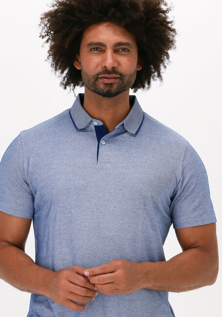 Hellblau SELECTED HOMME Polo-Shirt SLHLEROY COOLMAX SS POLO B NOO - large