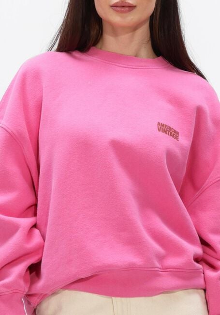 Fuchsie AMERICAN VINTAGE Sweatshirt PLIZZY - large