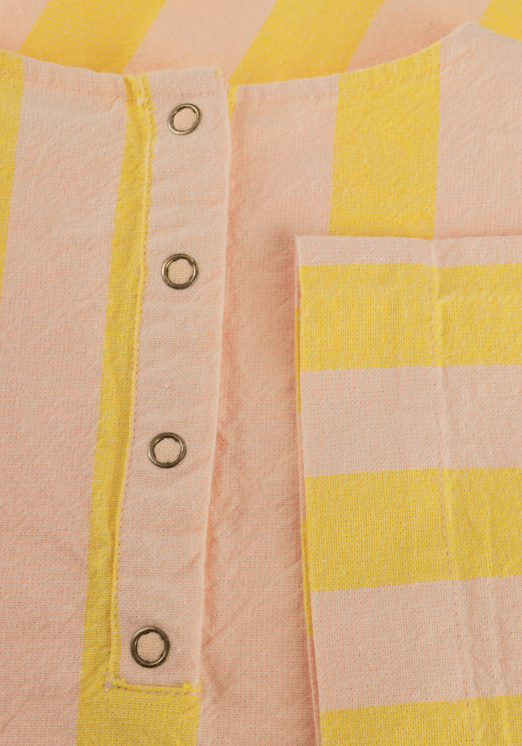 Gelbe TUMBLE 'N DRY Minikleid PRIMVERA - large