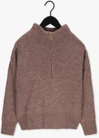 Camelfarbene BY-BAR Pullover BEAU PULLOVER