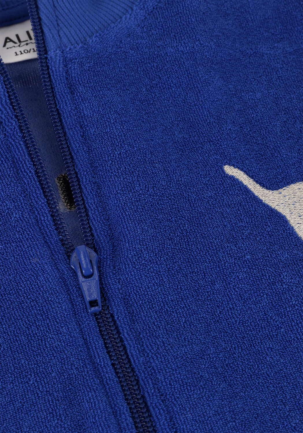 Blaue ALIX MINI Strickjacke TERRY CARDIGAN - large