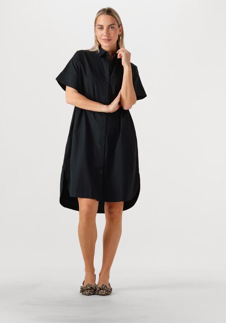 Schwarze SELECTED FEMME Minikleid SLFBLAIR 2/4 SHORT SHIRT DRESS - large