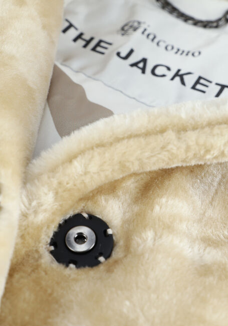 Beige GIACOMO THE JACKET Fake-Fur-Jack 13 LT FUR - large