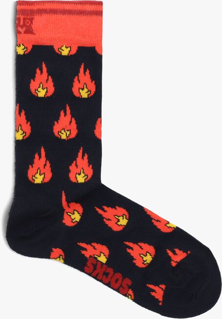 Rote HAPPY SOCKS Socken FLAMES - large