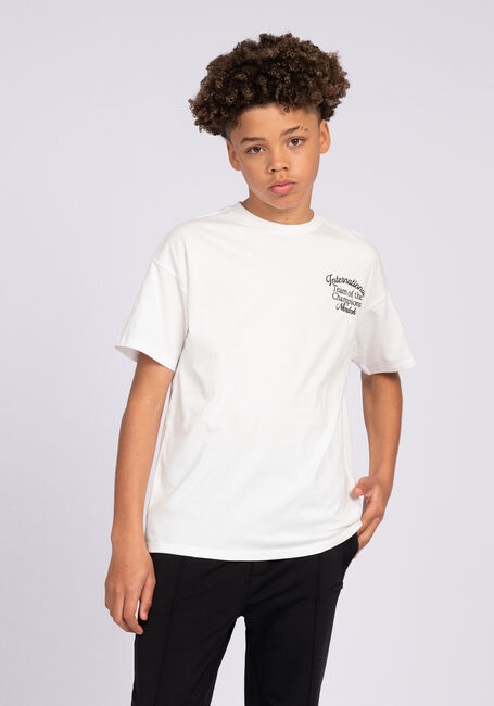 Weiße NIK & NIK T-shirt CHAMPION T-SHIRT - large
