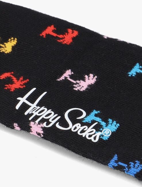Schwarze HAPPY SOCKS Socken PALM - large