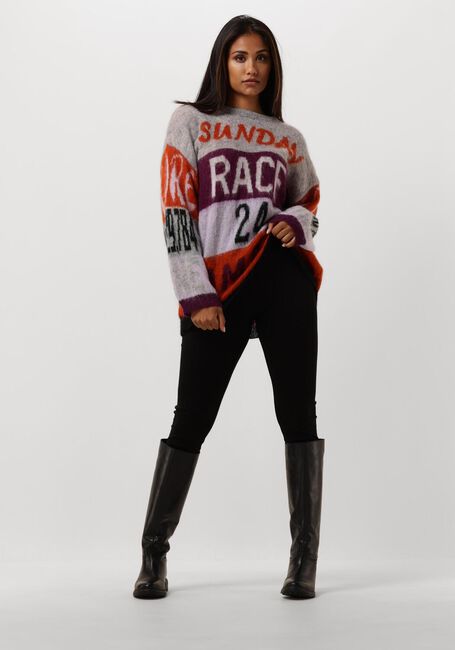 Graue AMAYA AMSTERDAM Pullover AMAYA RACE SWEATER - large