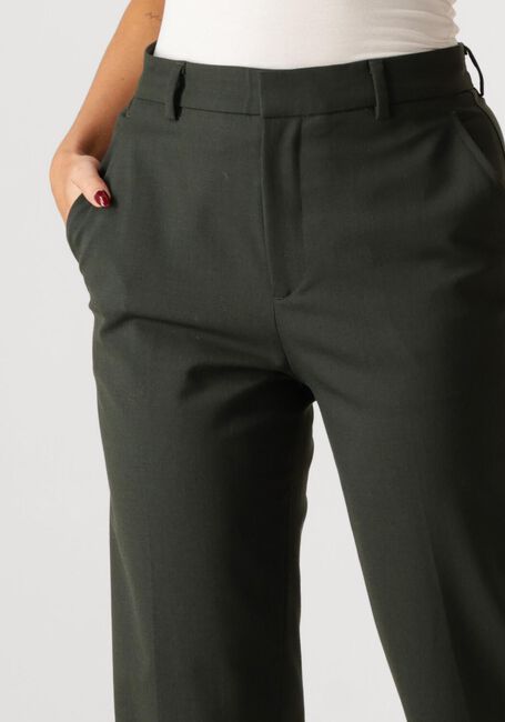 Grüne VANILIA Hose CAPRI WOOL PANTS - large