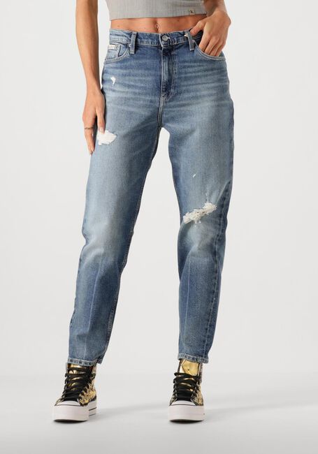Blaue CALVIN KLEIN Mom jeans MOM JEAN - large