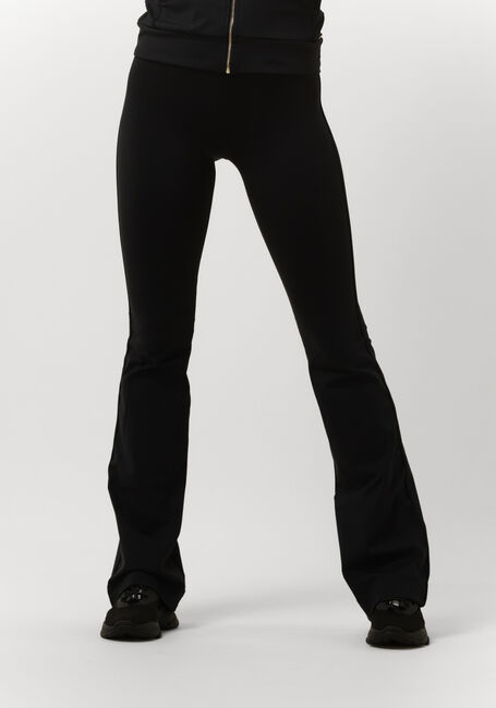 Schwarze DEBLON SPORTS Schlaghose CELINE FLARED LEGGINGS - large