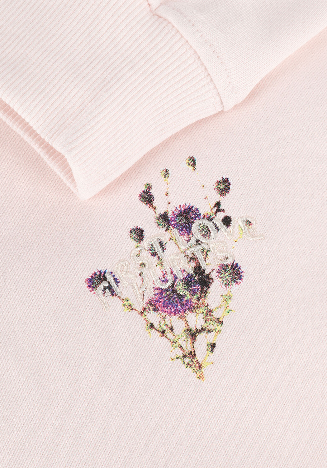 Hell-Pink WOODBIRD Sweatshirt JACS FIRST CREW - large